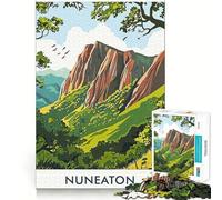 Nuneaton Landscape Jigsaw Puzzles 1000 Pieces for Teenagers Recall Boost Serene Time Smooth Cut Elegant Gift (50x75cm)
