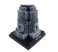 NUNETH Smiling Four Faced Buddha Decor Ornament, Cambodia Angkor Wat Landmark Sculpture, Resin Crafts Statue, Souvenir Gift