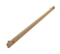 NUNETH Wood Hand Rail for Stairs, Internal External Sturdy Grab Bar 1m 1.5m 2m 2.5m, Smooth Staircase Bannister Handrails for Home Kindergarten (Size : 500cm/16.4ft)