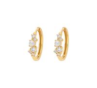 Nuni Copenhagen Ella-Large Earrings 24 ct. Goldplated Silver A1420 - Woman - 925 Sterling Silver Gold