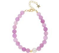 Nuni Copenhagen Florence Bracelet Goldplated Silver A3152 - Woman - 925 Sterling Silver Purple 16 cm