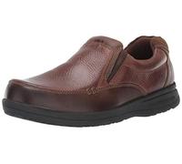Nunn Bush Men's Cam Slip-on Lightweight Comfortable Casual Loafer, Brown Crazy Horse, 14 UK