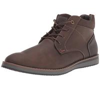 Nunn Bush Men's Dc Circuit Plain Toe Chukka Boot with Memory Foam, Brown Multi, 9.5 Wide