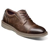 Nunn Bush Men's Gates Cap Toe Casual Oxford Dress Sneaker Lightweight Shoe, Brown, 8.5 UK