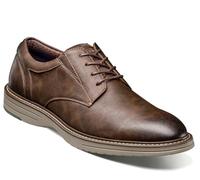 Nunn Bush Men's Gates Plain Toe Casual Oxford Dress Sneaker Lightweight Shoe, Brown, 9.5 UK