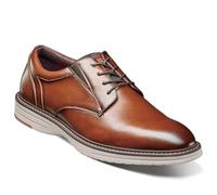 Nunn Bush Men's Gates Plain Toe Casual Oxford Dress Sneaker Lightweight Shoe, Cognac, 12.5 UK