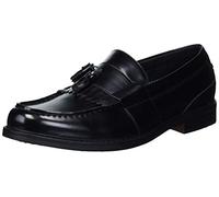 Nunn Bush Men's Keaton Kiltie Tassel Slip-on Loafer, Black Polished, 9 UK