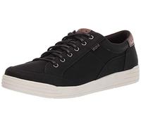 Nunn Bush Men's Kore City Walk Oxford Athletic Style Sneaker Lace Up Shoe, Black, Wide