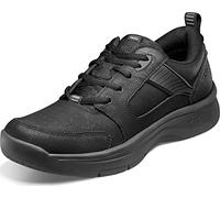 Nunn Bush Men's Kore Elevate Moccasin Toe Oxford Lightweight Athletic Casual Lace Up, Black, 8.5 UK