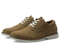 Nunn Bush Men's Otto Canvas Plain Toe Oxford Lace Up, Khaki, 9 UK