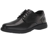 Nunn Bush Men's Pro Plain Toe Oxford with Kore Slip Resistant Comfort Technology, Black, 6.5 UK