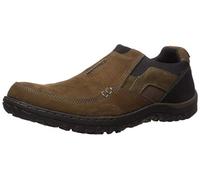 Nunn Bush Men's Quest Slip on Rugged Casual Loafer, Tan Multi, 10 UK