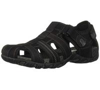 Nunn Bush Men's Rio Bravo Fisherman Closed Toe Outdoor Sandal, Black, 10 UK