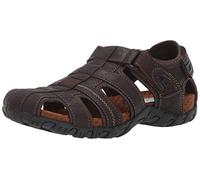 Nunn Bush Men's Rio Bravo Fisherman Closed Toe Outdoor Sandal brown Size: 14