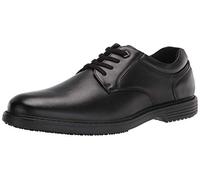Nunn Bush Men's Wade Work Plain Toe Oxford Black Size: 10.5