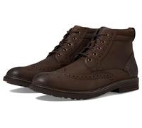 Nunn Bush Odell 2.0 Wingtip Chukka Leather Casual Boots, Brown, 10.5 X-Wide