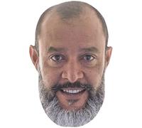 Nuno Espirito Santo (Beard) Celebrity Mask, Flat Card Face, Fancy Dress Mask