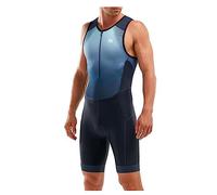 NUNOMO Triathlon Suit Men’s - Quick Dry, Breathable, Sleeveless TriSuit - One Piece Trisuit Bike Top Short for Bicycle Training, Racing Bike Top, Cyclist Clothing (TYP-1,4XL)