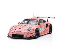 NuNu 1:24 Porsche 911 992 LM 18 Pink Pig Plastic Model Kit