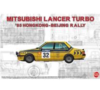 NuNu NUN24032 1/24 - Mitsubishi Lancer Turbo '85 Hong Kong-Beijing Rally