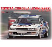 NUNU Toyota Corolla Levin Ae92 2 JTC 1989 Car Model Kit 1:24 Scale Vehicle Toy