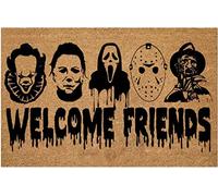 Nunubee Halloween Put A Spell On You Decorative Doormat, Fall Halloween Party Low-Profile Floor Mat Switch Mat Indoor Outdoor,40 * 60cm,#8