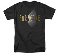 NUO YI JIA Farscape Farscape Logo Adult T-Shirt Black L