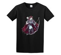 NUO YI JIA Man's T-Shirt Sylvanas Black XL