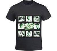 NUO YI JIA McFly Radioactive Men Shirts Round Neck Custom Size 3 Black L