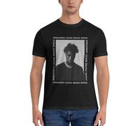 NUO YI JIA YOUNGBOY Never Broke Again T-Shirt Plain Black t Shirts Men Tops Mens Plain t Shirts Hippie Clothes Black M