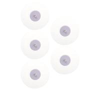 NUOBESTY 1/4' Threaded Screw Mount Base with Self Adhesive Silicone Material 5pcs for Security Cameras Stable Support and Space Saving Design, for Home and Entryway Indoor Use