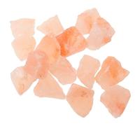 NUOBESTY 1 Bag Natural Himalayan Pink Salt Rock Crystals for Aromatherapy Diffuser Accessories Multi-purpose Mineral Lamp Filling Stones with Composition for Home Fragrance