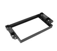 NUOBESTY 1 Set Double Din Installation Dash Kit for Weather Resistant Plastic Radio Frame Mounting Brackets Stable Stereo Dash Trim Bezel Multi-vehicle Compatible Audio Upgrade
