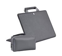 NUOBESTY 1 set Laptop Storage Bag with Power Cord Compartment Computer Case for and Lightweight Notebook Carrying Bag Flexible and Wear Resistant Design