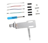 NUOBESTY 1 Set Phono Headshell Replacement with Oxygen Wires Sturdy Shell for Enhanced Sound Quality and Quick Installation for Various Turntables and Record Players