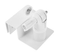 NUOBESTY 1 Set Weatherproof Solar Camera Mount Bracket Adjustable Security Camera Holder for Outdoor Use Easy Installation Compatible with Arlo Ring White