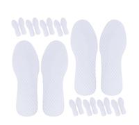 NUOBESTY 10 Pairs Comfortable Sports Shoe Inserts Made of Wood Pulp Paper with Supple Support for Basketball Activities, Lightweight and Breathable Insoles for Basketball Players