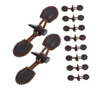 NUOBESTY 10 Pairs Resin Horn Toggle Buttons Sew Coat Buttons Replacement for Winter Overcoats Jackets Vintage Style Clothing Accessories Secure Closure