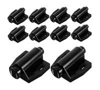 NUOBESTY 10 Sets Magnetic Cabinet Door Catch Invisible Push to Open Latch for Kitchen Bathroom Efficient Self Rebound Noise Reduction Elegant Design Magnetic Door Latch for Modern Homes