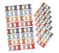 NUOBESTY 10 Sheets Month Index Stickers Decorative Adhesive Tabs for Office Study Planners Practical Labels for Organizing Tasks Multi Purpose Use Notebooks and Diaries
