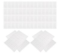 NUOBESTY 100 Sheets Semi-raw Xuan Paper Chinese Calligraphy Practice Paper with Blank Square for Brush Writing and Painting High Absorbency for Beginners and Art Students