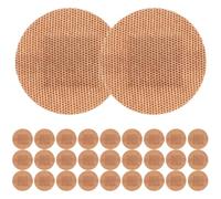NUOBESTY 100pcs Breathable Fabric Unique Simple Shape, Versatile Use Finger Knuckle Wound Protective Stickers for Comfortable First Aid Care