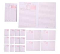 NUOBESTY 100pcs Civil Service Exam Answer Sheets Paper Pad Standardized Administrative Test Sheets with Inkproof Material for Public Office Assessment Practice and Long-Term Preservation