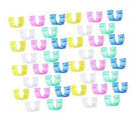 NUOBESTY 100pcs Colorful Sewing Bobbin Clips Bobbin Holder Thread Holder for Bobbins Sewing Thread Holder Accessory
