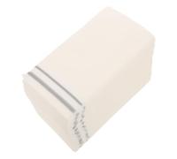NUOBESTY 100pcs Disposable Decorative Paper Napkins with Silver Trim, Soft and Absorbent Wedding Guest Towels Featuring No Static and Fast Liquid Absorption, Thin Structure with Smooth