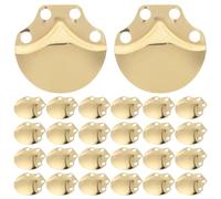 NUOBESTY 100pcs Golden Medieval Armor Scales for Armor Building and Renaissance Fair Featuring Enhanced Flexibility and Easy Installation Process for Cosplay and Random Color