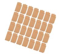 NUOBESTY 100pcs Kraft Paper CD Dvd Sleeves Envelopes Disposable Storage Bags for Media Protection Compact Paper Covers Suitable for Home and Travel Use