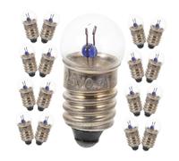 NUOBESTY 100pcs Miniature Screw Bulb Low Voltage Filament Lamp for Science Experiments Educational Circuit Test Hobby Lighting Replacement Bulbs