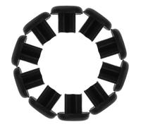 NUOBESTY 100pcs Mm Silicone Dust Plug Audio Port Dust Cap for Mobile Phone, Laptop and Tablet, Black, Lightweight Waterproof, for Outdoor Activities and Travel