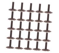 NUOBESTY 100pcs Plastic Tree Support Bases for Miniature Scenery Model Building Durable Holders for Diorama Accessories Railroad Landscape Decor for DIY Crafts